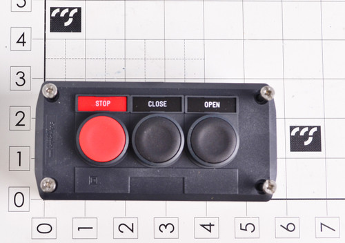 02-403-N4XALD: PUSHBUTTON STATION, 3 BUTTON, OPEN/CLOSE/STOP, NEMA 4X 12/13