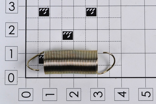 030-037: SPRING, CABLE, STOP, 0.062", 1" OD, 3-5/8" LG, 34 COILS