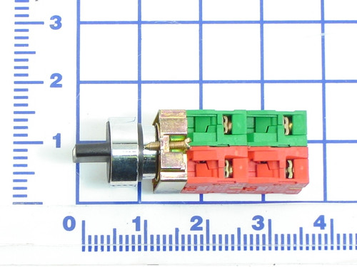 060-0327: 3 POSITION SWITCH/W CONTACTS
