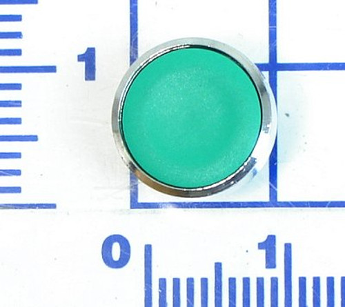0961-0285: PUSH BUTTON, GREEN, 22MM