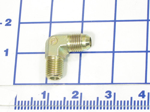 206-068: FITTING, ELBOW, 90 DEG, #6 MJ X #4 MP