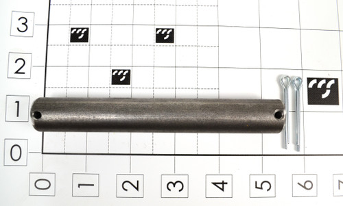 585-0054: 3/4DIA X 5-1/4HEADLESS PIN PIVOT PIN W/ COTTER PINS