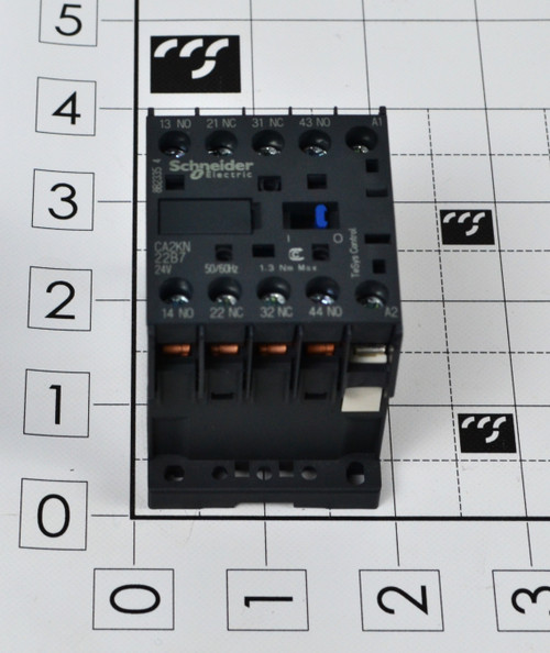 626-020: CONTROL RELAY, 24 VAC COIL, 2NC/2NO