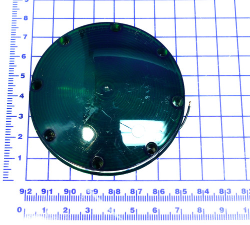 710-784: GREEN 7 RD. SIGNAL LIGHT W/ HOUSING & BULB