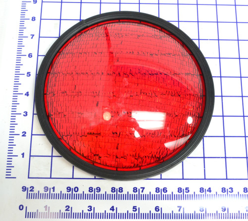 823-043: OUTSIDE LIGHT LENS, RED