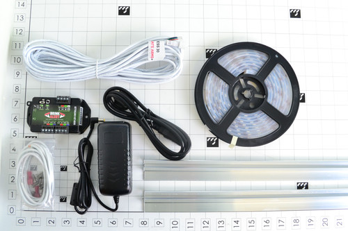 DCAS10: 10' DOOR POSITION AWARE SYS 1 LED STRIP W/CONTRL &HARDWARE