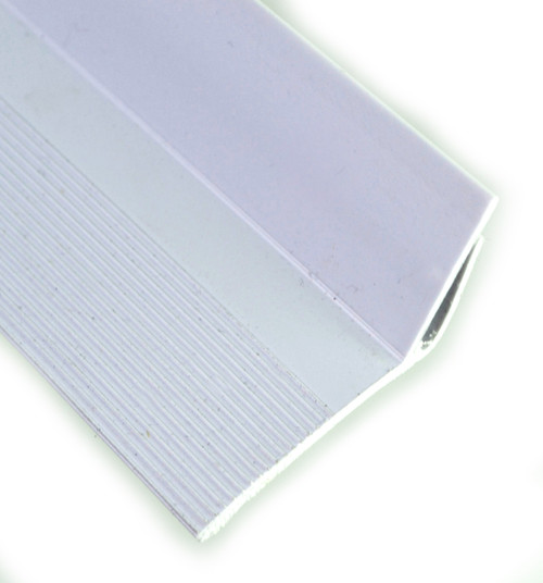 DS-100-001: JAMB SEAL, CLIP-ON, REVERSE ANGLE, WHITE, PER INCH