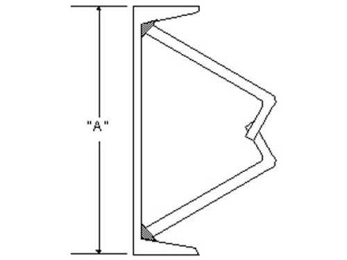 EOD10X120: 10" EOD CHANNEL X 120" LG.