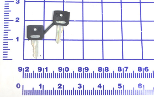 KMF4087: KEY, REPLACEMENT, 1 SET, FOR OVERRIDE, 632-222 & 601-3876