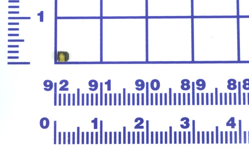 MF2-017-002: 1/4"-28 X 1/4"SH SET SCREW CUP POINT W/PATCH