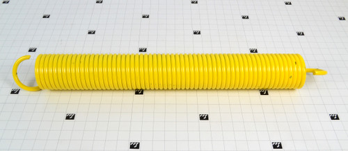 116954: SPRING, MAIN, YELLOW, 0.406", 3-3/8"OD, 29-1/4" LG, 62 COILS