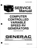 Generac 094468A Diagnostic Repair Manual for RV Generator