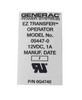 Ez Transfer Operator Ul Decal