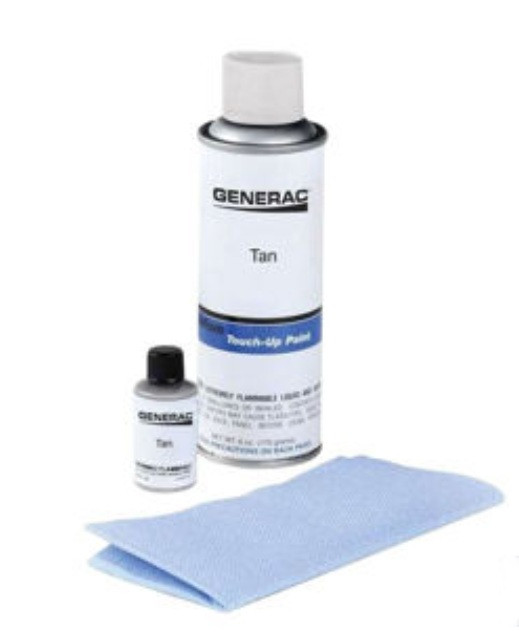 Generac 5653 Paint Kit in Tan for 2007 model generator