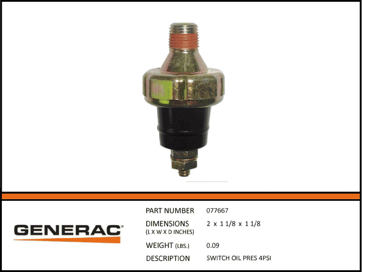 Generac 077667