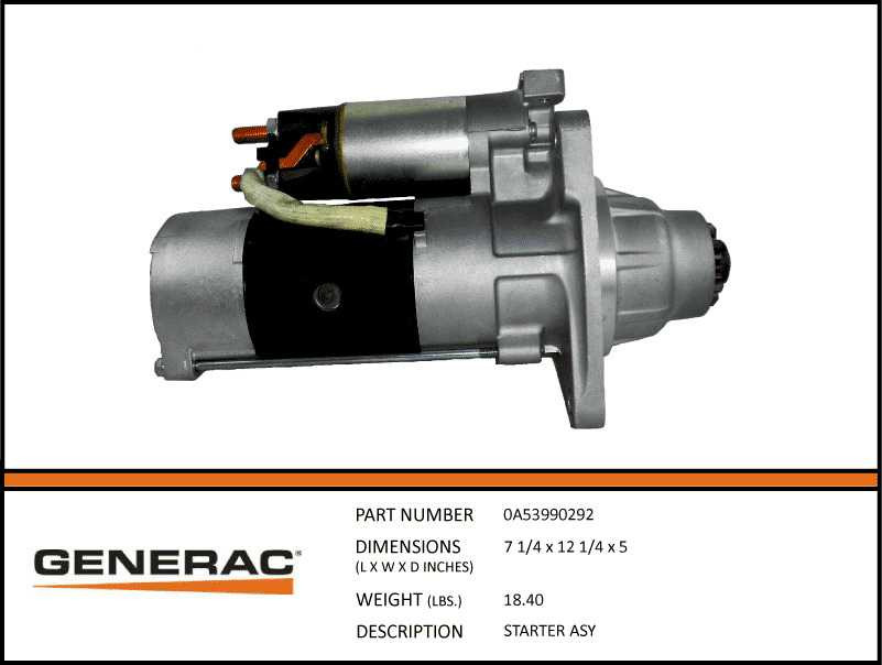 Generac 0C87500544