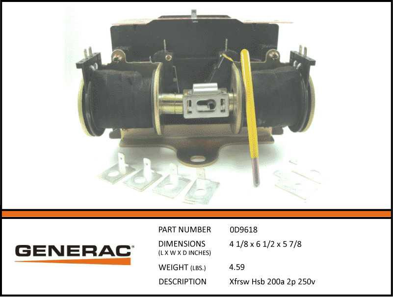 Generac 0D9618