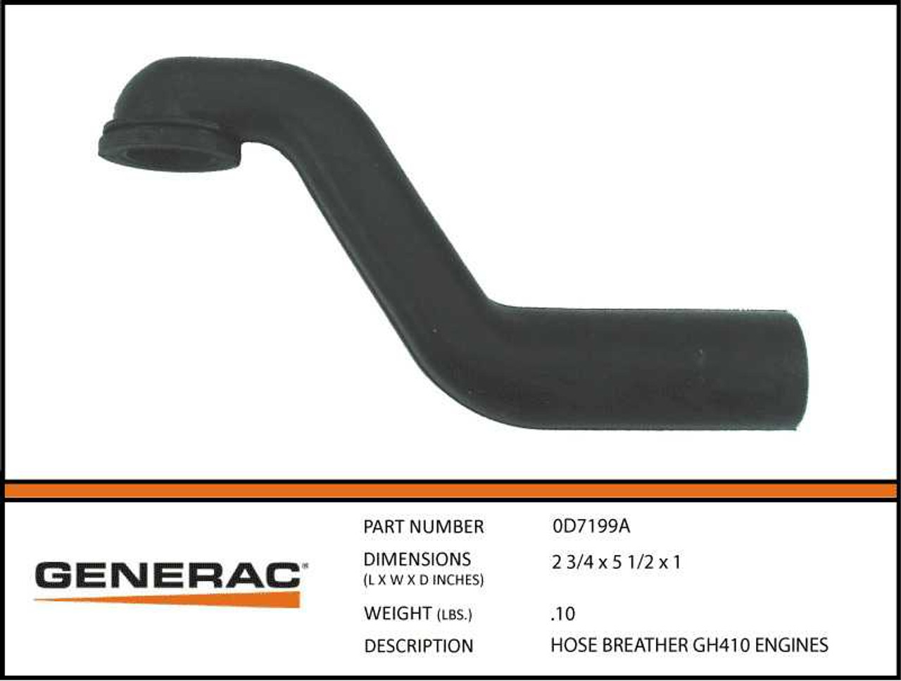 Generac 0D7199A List View