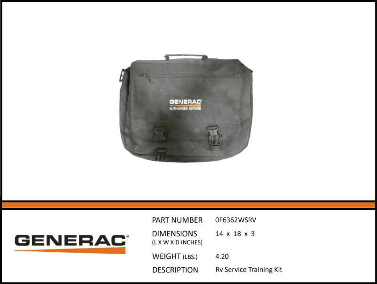 Generac 0F6362WSRV