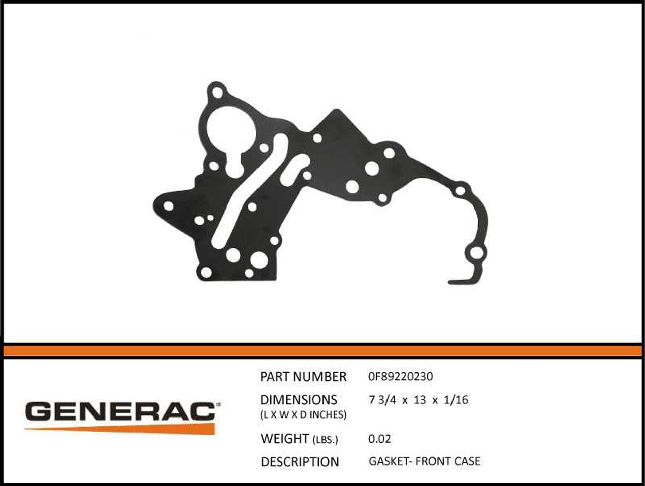 Generac 0F89220230