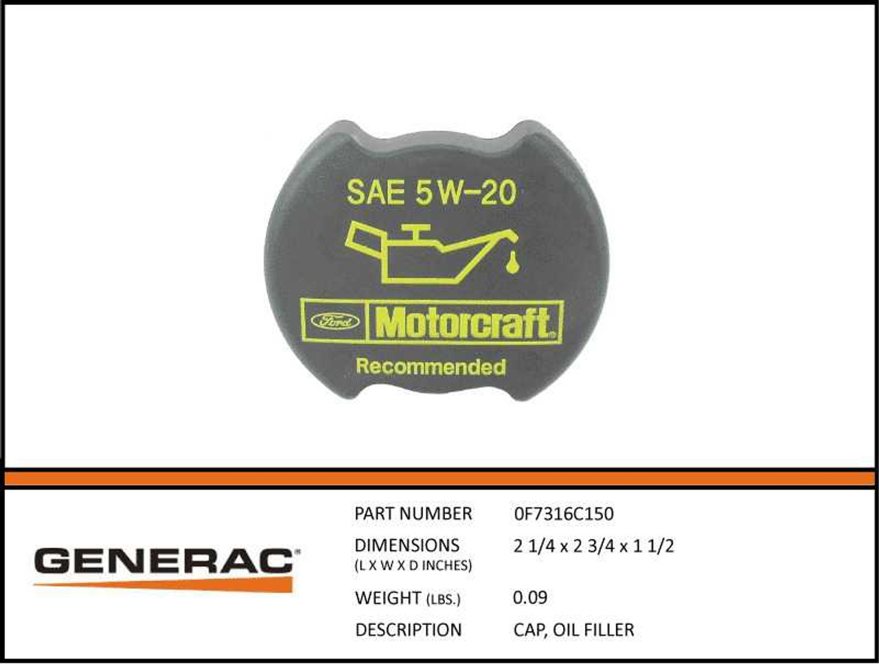 Generac 0F19600109