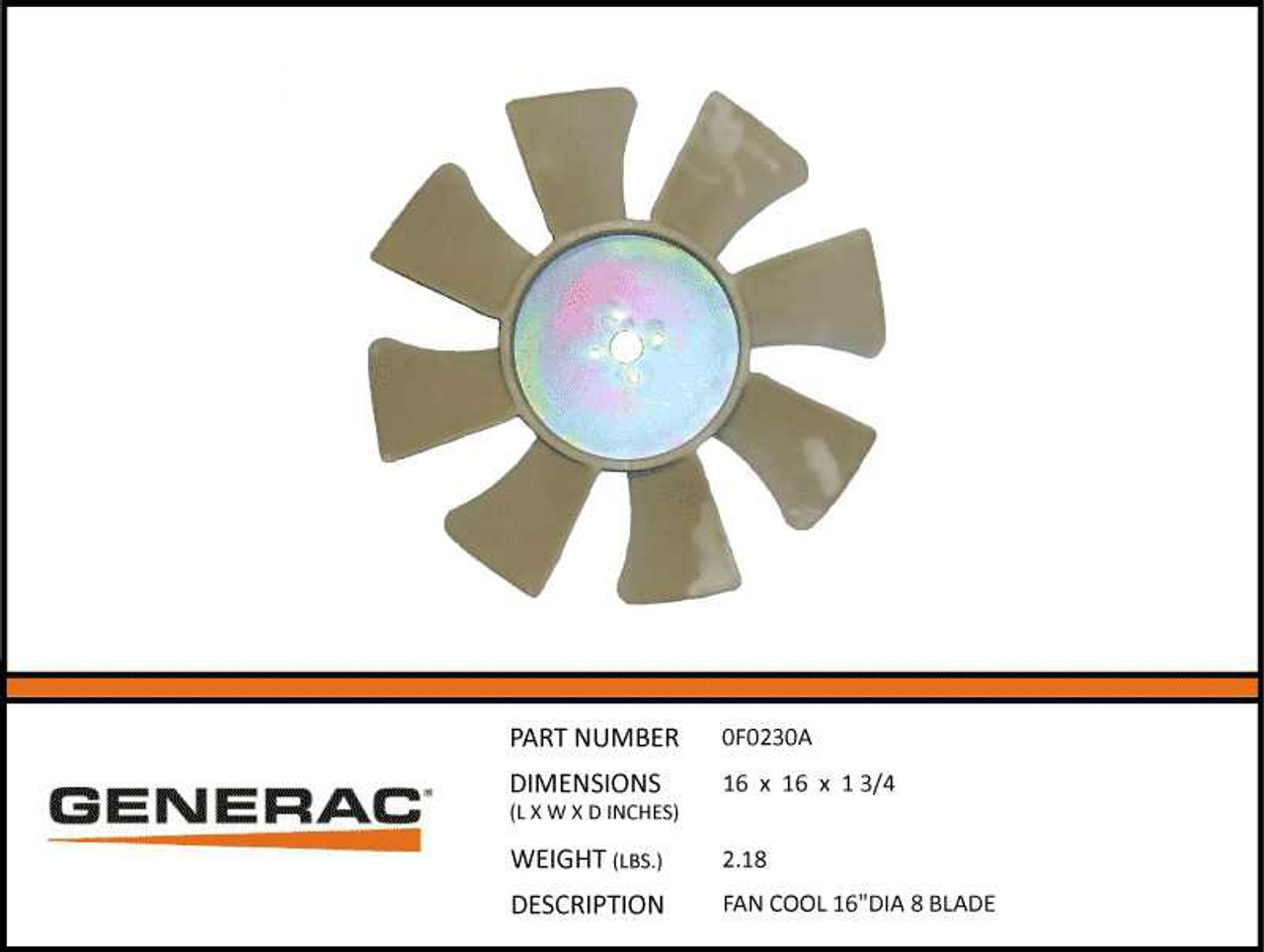 Generac 0F0230A