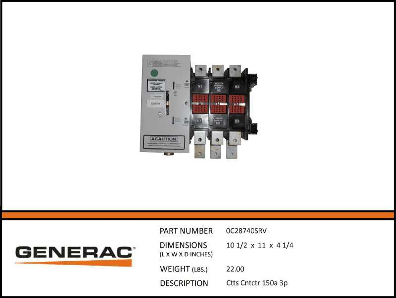 Generac 0C28740SRV