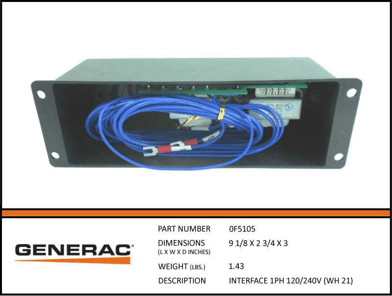 Generac 0F5105