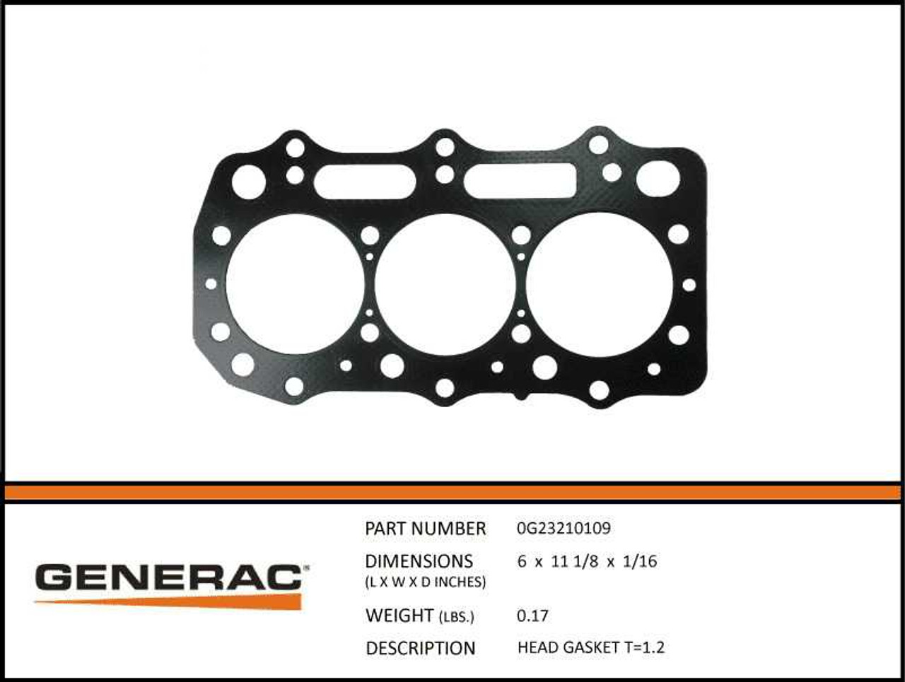 Generac 0G23210109