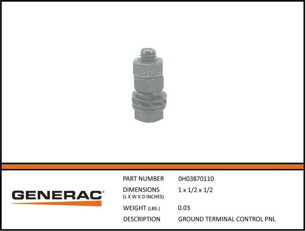 Generac 0H03870110