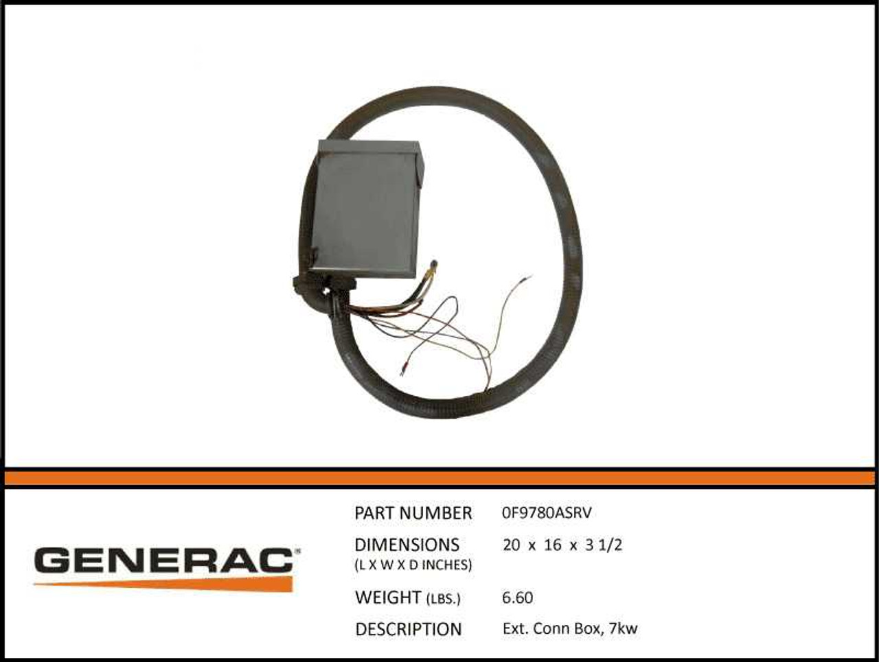 Generac 0F9780ASRV