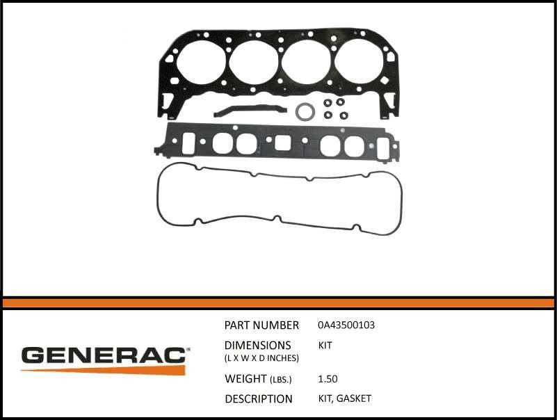 Generac 0A43500103