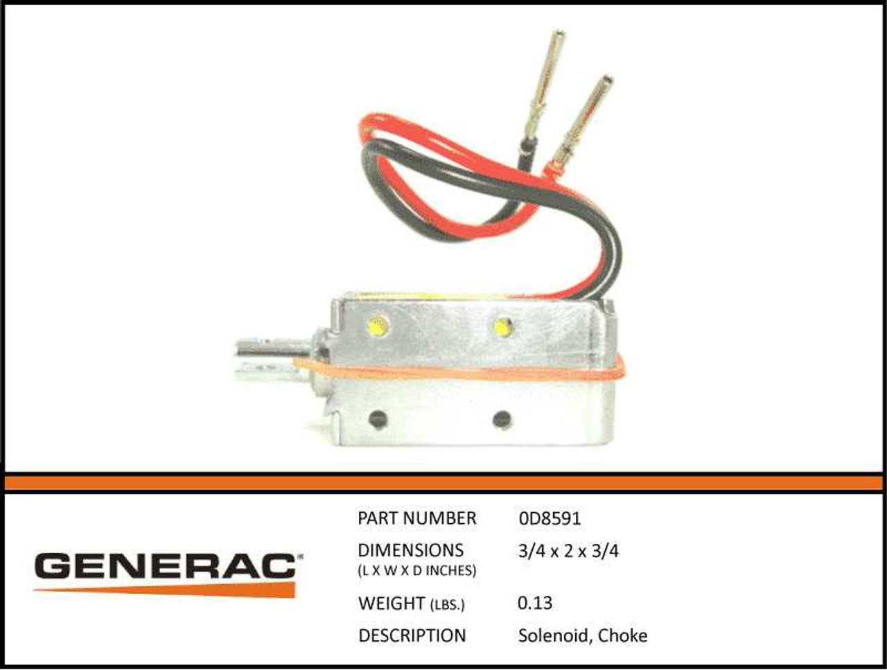 Generac 0D8591 List View