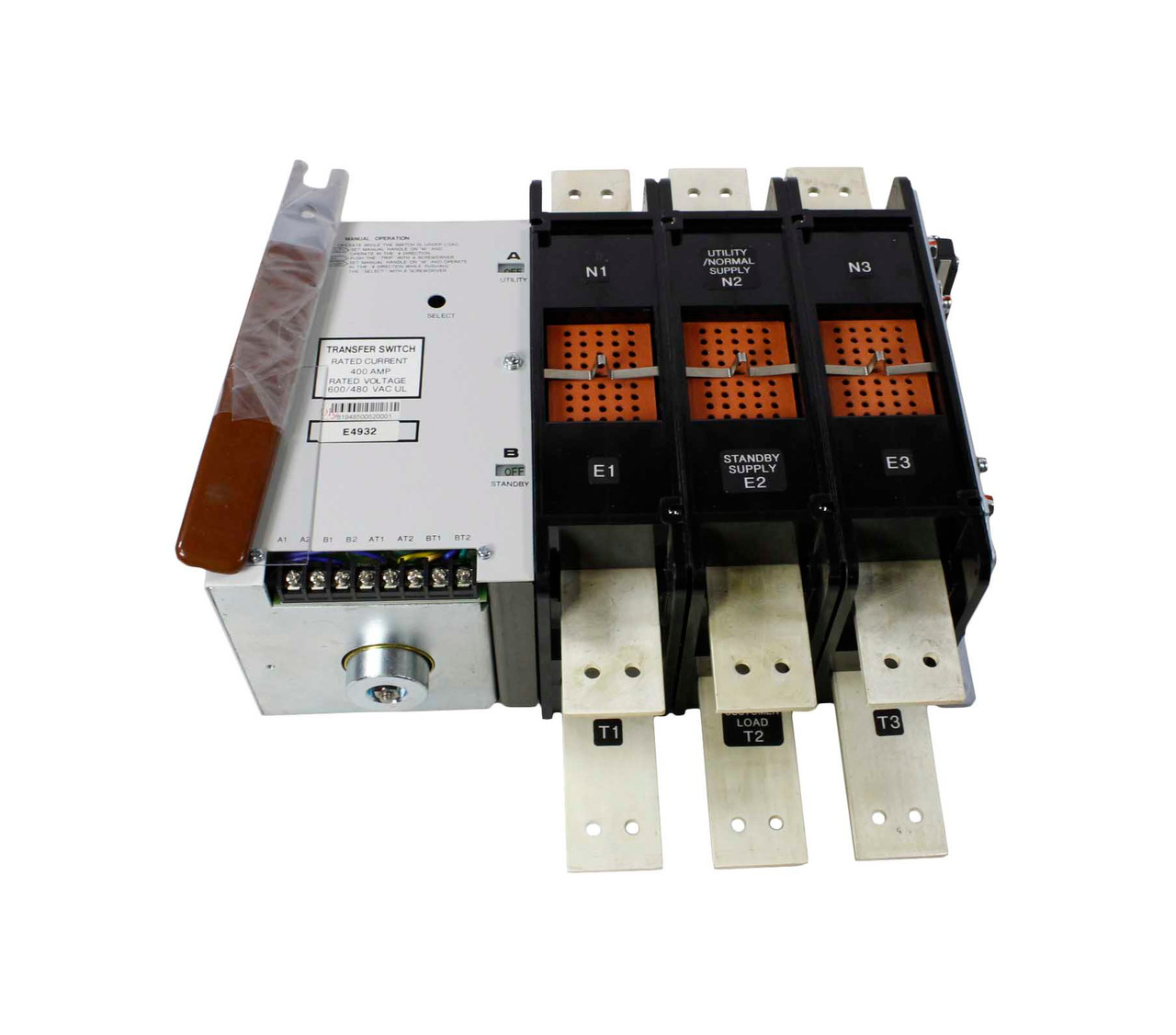 Xfer Sw 400 A600 V 3 P Wn Type