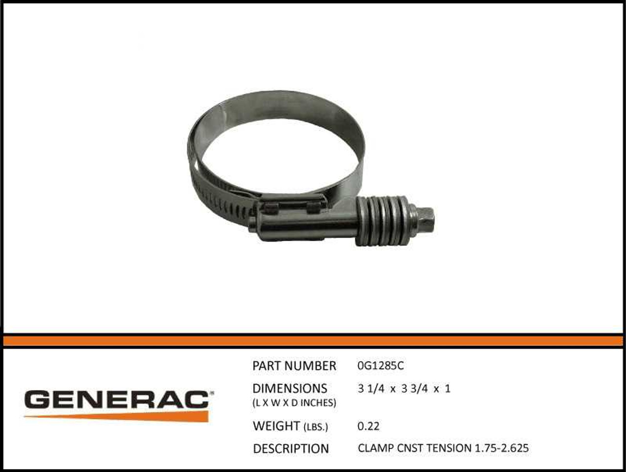 Generac 0G1285C