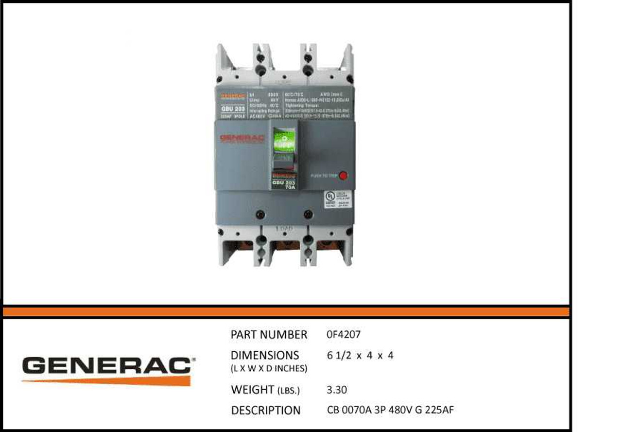 Generac 0F4207