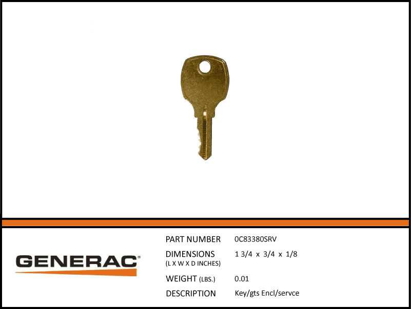Generac 0C83380SRV