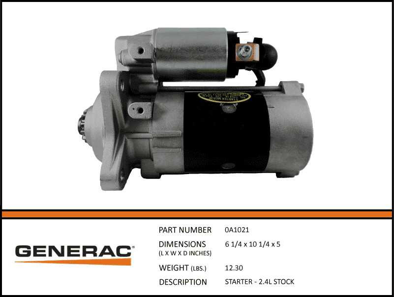 Generac 0A1021