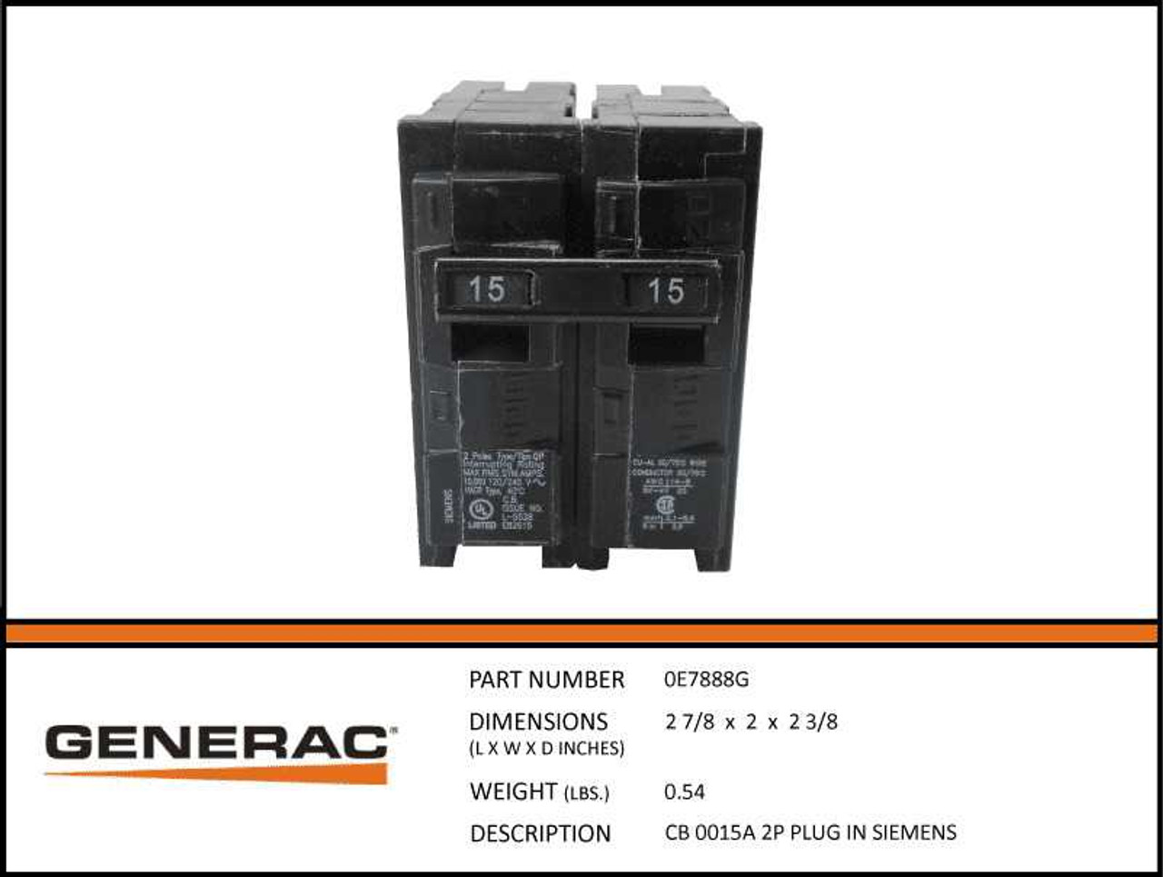 Generac 0E7888G