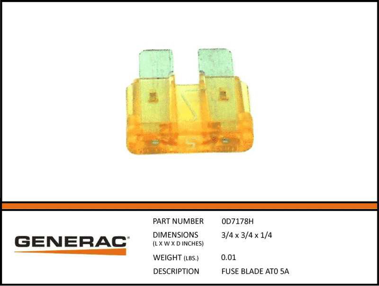 Generac 0D7178H