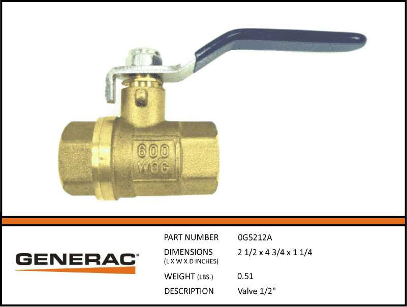 Generac 0G5212A