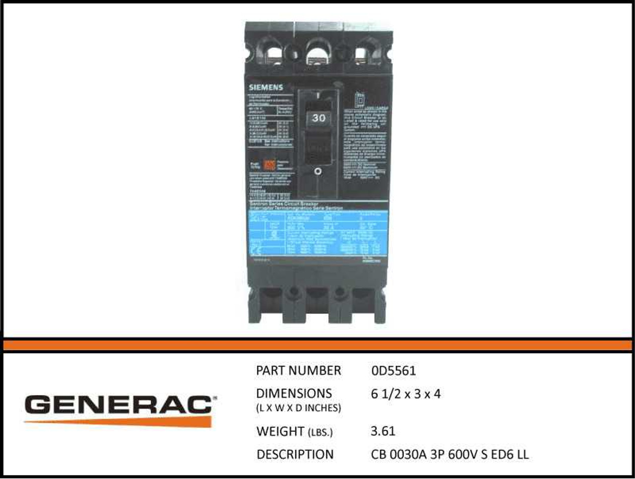 Generac 0D5561