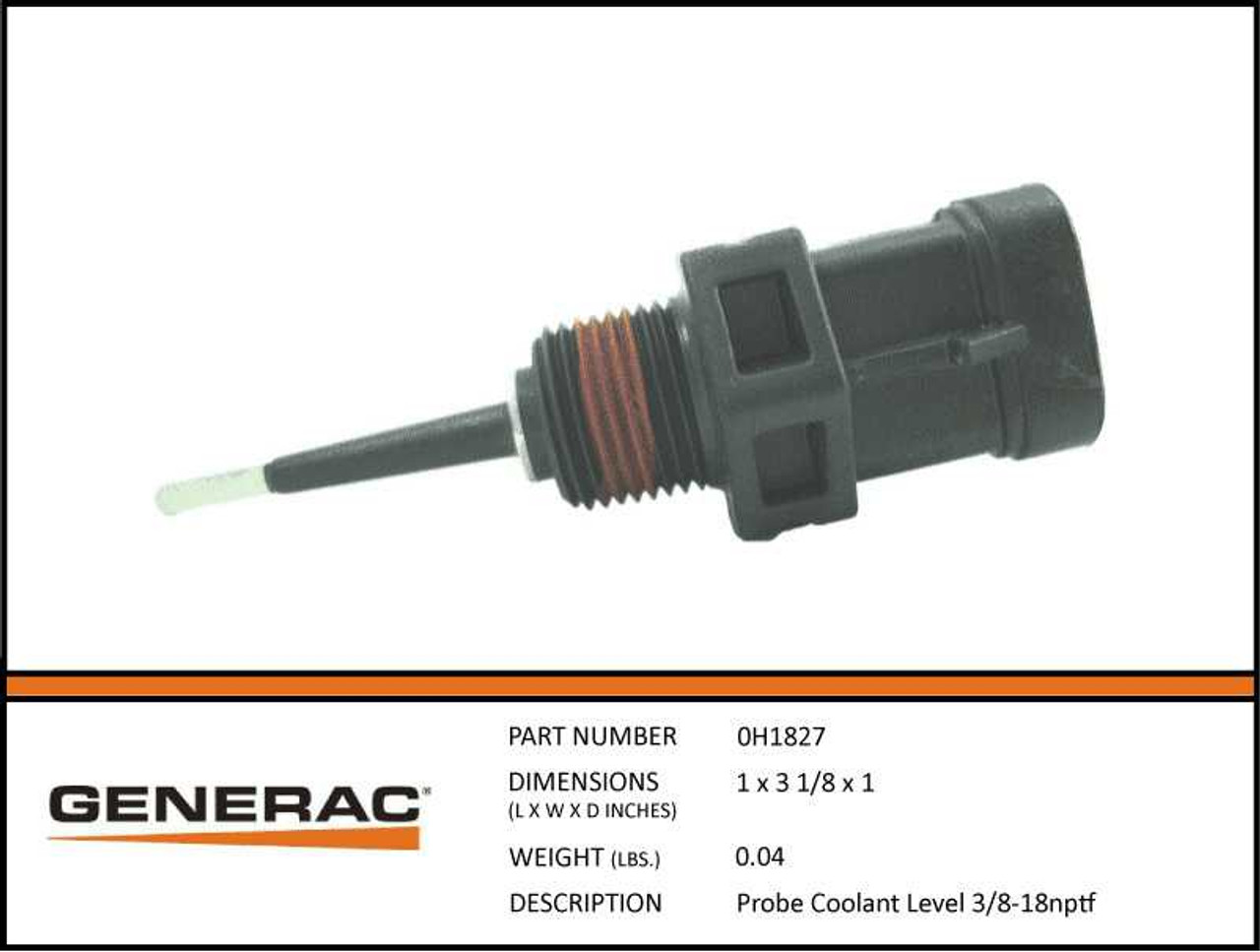 Generac 0H1827 List View