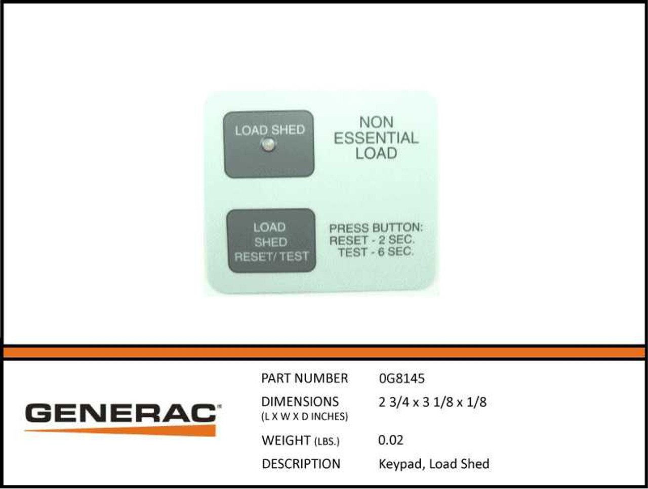 Generac 0G8145