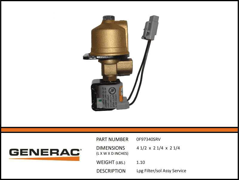 Generac 0F97340SRV
