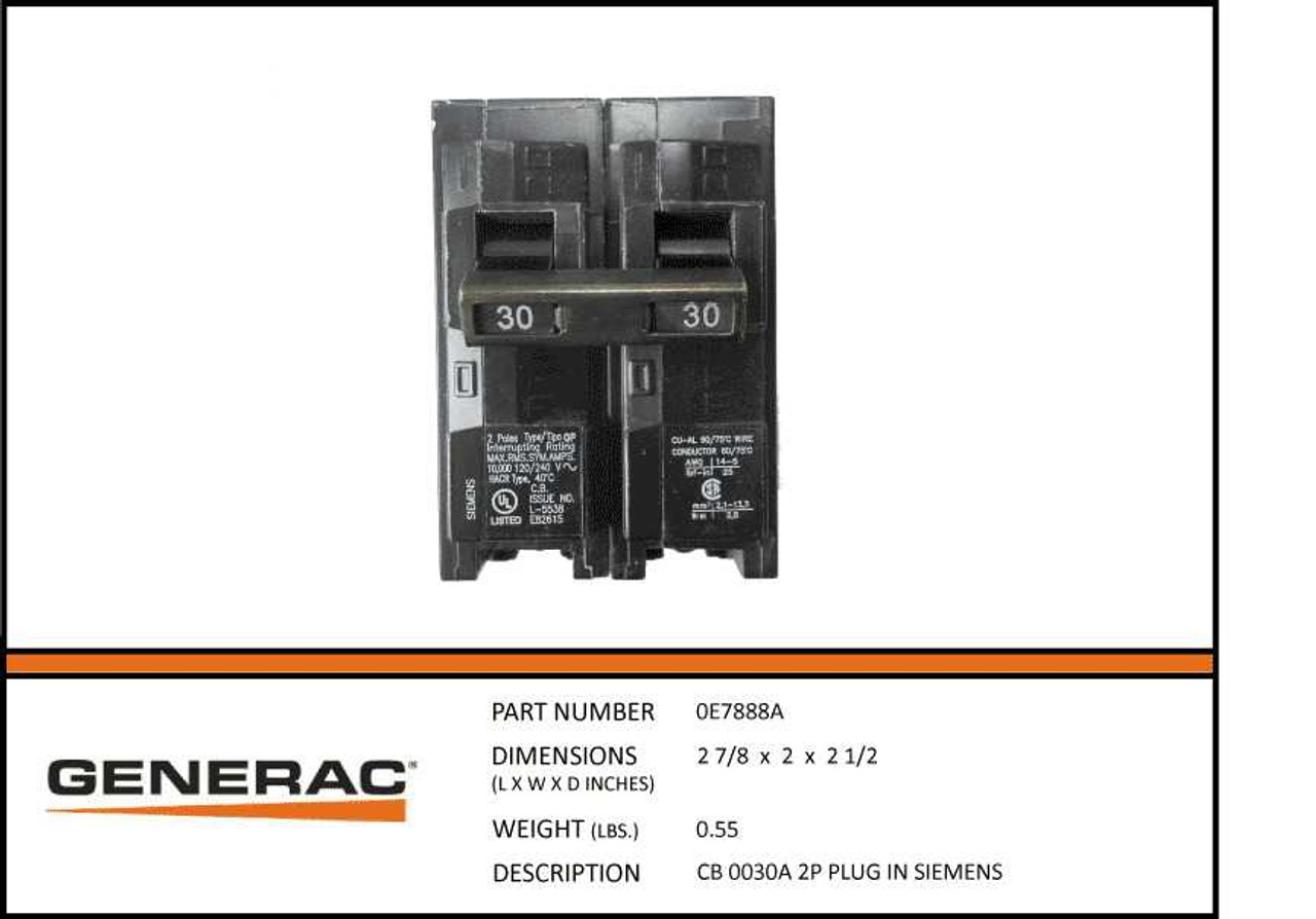 Generac 0E7888A