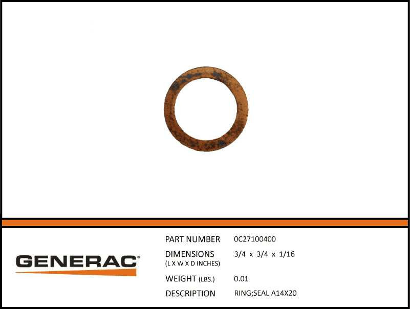 Generac 0C27100400