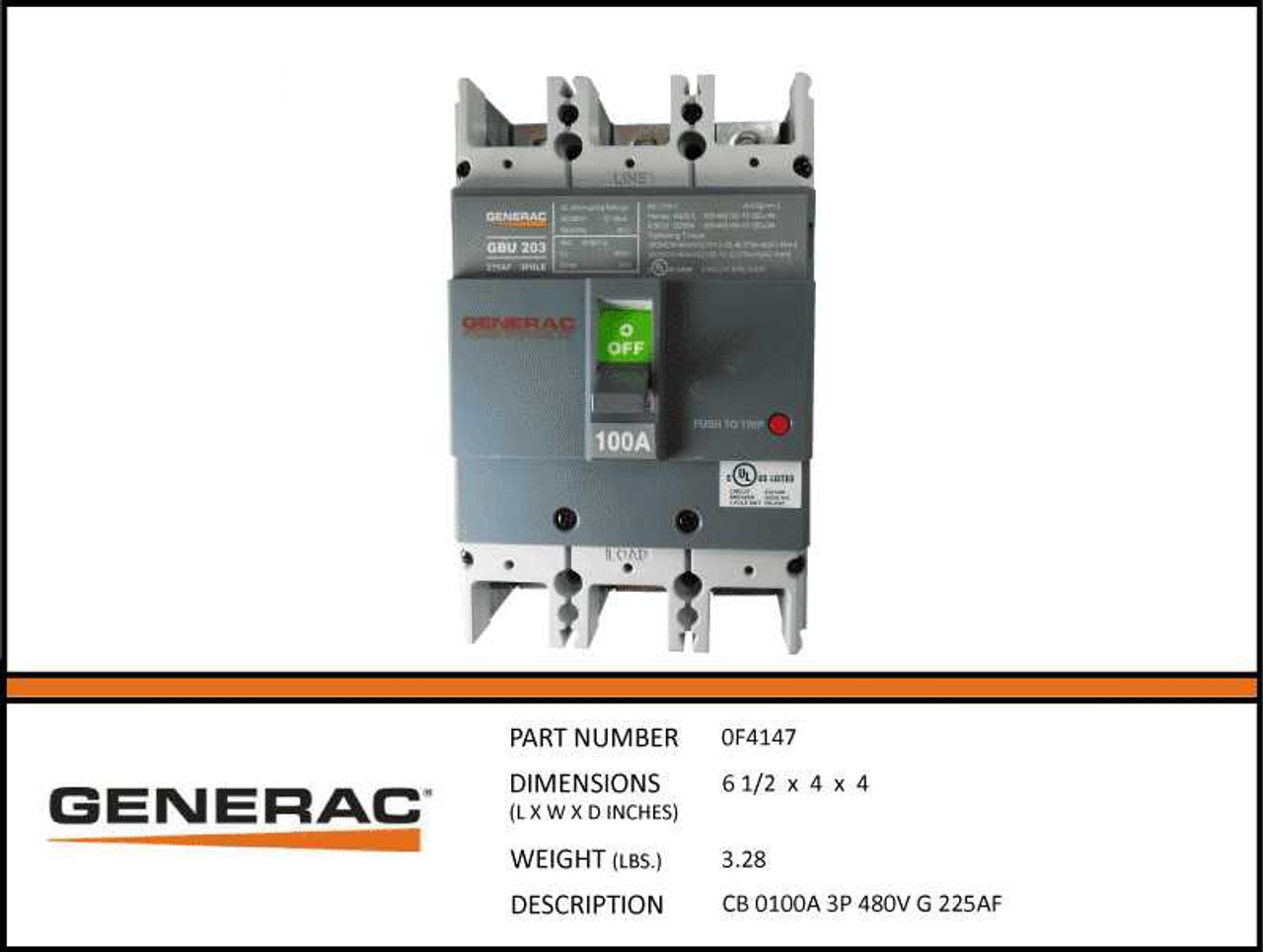 Generac 0F4147