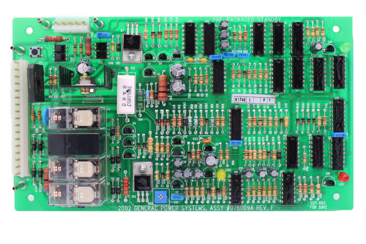 Generac 076009ASRV Liquid Cooled Controller PCB