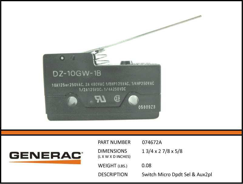 Generac 074672A